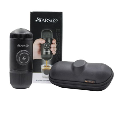 مینی پرسو دستی استارسو STARSOO | اسپرسوساز مسافرتی بدون برق و باتری