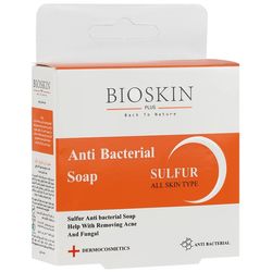 صابون آنتی باکتریال گوگرد (حاوی 10٪گوگرد) بایو اسکین