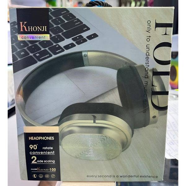 هدفون بلوتوثی KHONJI مدل KHONJI-100
