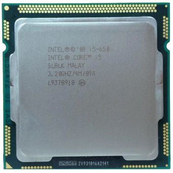 پردازنده مرکزی اینتل سری Westmere مدل Core i5-650 (کارکرده)