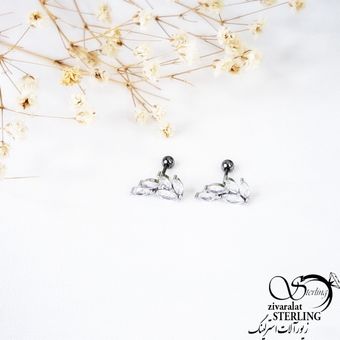 پیرسینگ گوش طرح طلا کد 11366