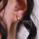گوشواره ژوپینگ حلقه ساده کوچک کد 1139