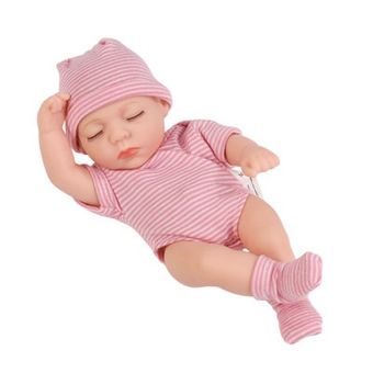 عروسک نوزاد سیلیکونی 20cm جعبه دار کد 550