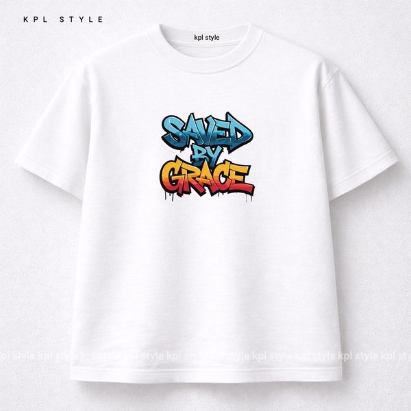 تیشرت باکسی نخ پنبه تایپوگرافی | ضد حساسیت | کد 1454