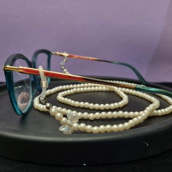 بند عینک مدل مرواریدی و پاپیون