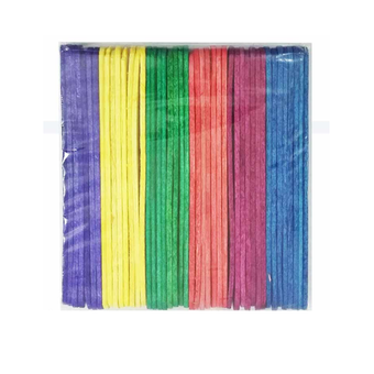 چوب بستنی رنگی