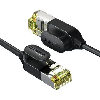 کابل شبکه پچ کورد CAT7 F/FTP یوگرین مدل NW149 - 80418 طول 3 متر - فوق باریک - مشکی