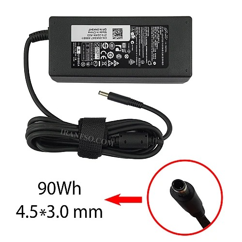 آداپتور لپ تاپ دل 19.5V 4.62A Gimo Plus سرریز سوزندار