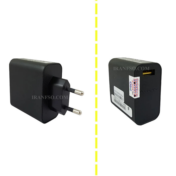 آداپتور لپ تاپ لنوو 20V 2A Gimo Plus سر یو اس بی