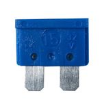 فیوز دوشاخه کارتی خودرویی 15 آمپر