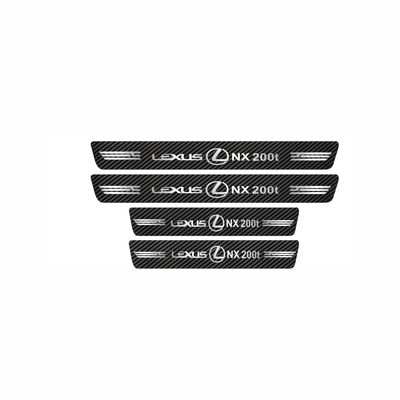 برچسب پارکابی خودرو ایلیدن طرح کربن مدل B0061 مناسب برای لکسوز ان ایکس 200 بسته 4 عددی