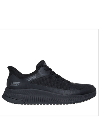 کفش پیاده روی زنانه اسکچرز اورجینال Skechers Slip-ins BOBS Squad 4 Staple Look 117624-bbk