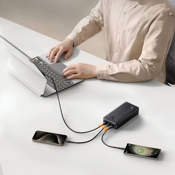 پاوربانک JOYROOM مدل JR-PBF16 ظرفیت 20000 میلیآمپر ساعت