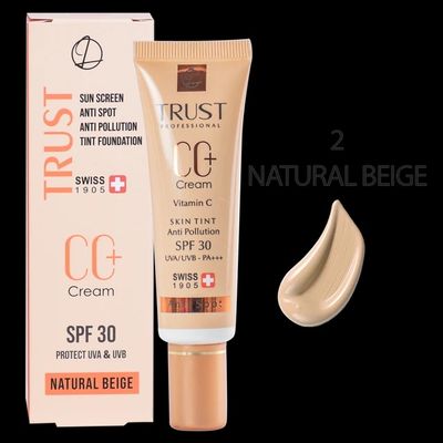 سی سی کرم پلاس تراست شماره 2 (بژ طبیعی)
