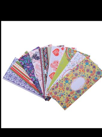 پاکت پول بسته 5 عددی  _ ارسال رنگ بصورت رندوم