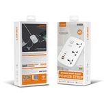 چندراهی برق الدینیو مدل SC3416 | فست شارژ 65 وات، 3 پریز + 4 پورت USB + Type-C