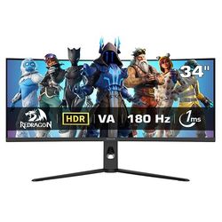 مانیتور گیمینگ 34 اینچ ردراگون GMQ3418RVC