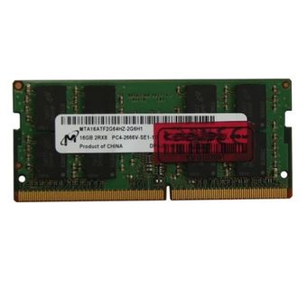 رم لپ تاپ DDR4 تک کاناله 2666 مگاهرتز CL19 میکرون مدل PC4-21300 ظرفیت 16 گیگابایت (استوک)