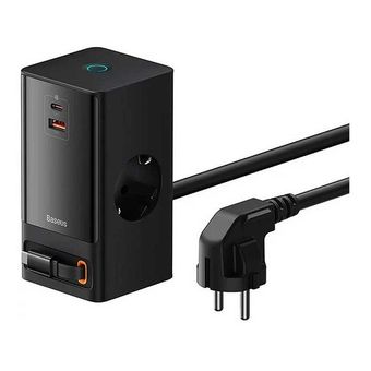 شارژر رومیزی باسئوس مدل PowerCombo PSLR000301 65W