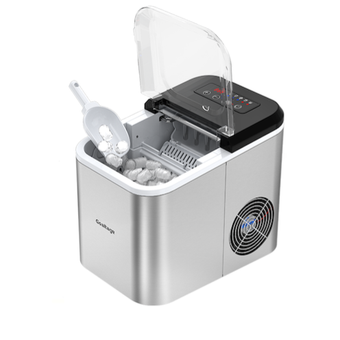 یخساز مخزنی 12 کیلویی هدیکو HEDICO مدل Ice Maker 12kg | یخساز استیل اتوماتیک آکبند مناسب کافه و رستوران