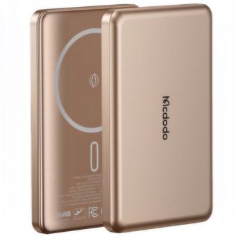 پاوربانک وایرلس مک دودو مدل MC-464 ظرفیت 5000 میلی آمپرساعت با قابلیت مگسیف