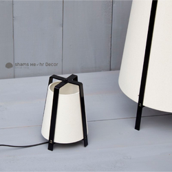 آباژور شمس مهر دکور پایه فلزی سایز کوچک کد M 51