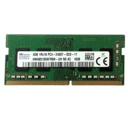 رم لپ تاپ DDR4 تک کاناله 2400 مگاهرتز CL17 اس کی هاینیکس مدل PC4 ظرفیت 4 گیگابایت (استوک)