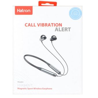 هندزفری گردنی Hatron مدل HNK840VT - مشکی