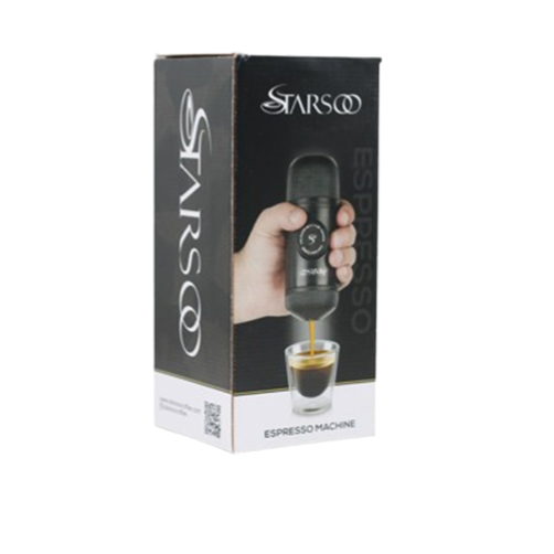 مینی پرسو دستی استارسو STARSOO | اسپرسوساز مسافرتی بدون برق و باتری