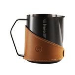 پیچر شیر استیل 450 میلی‌لیتری زیرو هیرو مدل Advanced – پیچر لاته آرت حرفه‌ای با طراحی ارگونومیک و روکش ضدحرارت