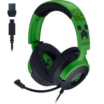 هدست گیمینگ ریزر مدل Razer Kraken V4 X Minecraft