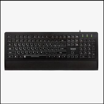کیبورد باسیم بیاند مدل BK 7210 LED White
