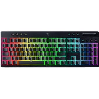 کیبورد بی سیم گیمینگ ریزر مدل(Yellow sw) Razer BlackWidow V4 HyperSpeed