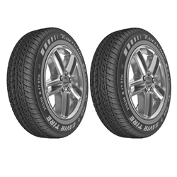 لاستیک کویر تایر  سایز 215/50R17 گل Hurricane KB200 - دو حلقه