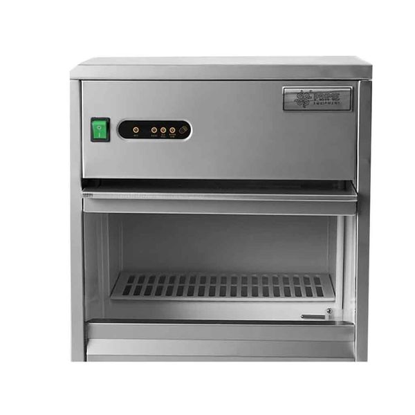 یخساز صنعتی 80 کیلویی بولت پرایم PRIME – دستگاه یخ ساز اتوماتیک استیل با مخزن 25 کیلویی و قالب یخ بولت