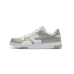 ERKE Xtep Comfort Breathable Low-Top Skate Shoes 'Pure White Light Grey' 11122201312-005