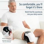ماساژور زانو هوشمند HEATED KNEE MASSAGER (4کاره لیزر مادون قرمز ماساژ و حرارت)
