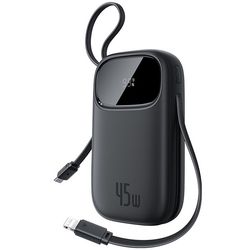 پاوربانک 20000 باسئوس Baseus Qpow 3 E0028D00 توان 45 وات با کابل متصل
