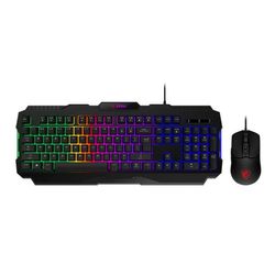 کیبورد و ماوس باسیم گیمینگ ام اس آی مدل FORGE GK100 COMBO