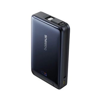 پاوربانک بی سیم 10000میلی آمپر باسئوس مدل P10078800123-00 NOMOS Qi2