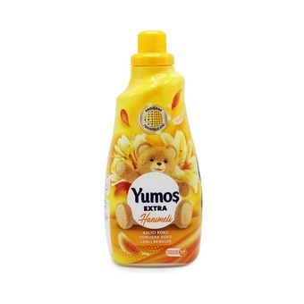 مایع نرم کننده لباس یوموش Yumos رایحه گل یاس رنگ زرد 1440 میلی لیتر