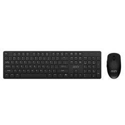 کیبورد و ماوس بی سیم اداری ام اس آی مدل FORGE K200 COMBO