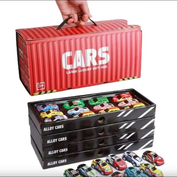 ست ماشین مسابقه 48 عددی (کانتینر ماشین)