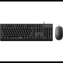 کیبورد و ماوس رپو مدل X130 Pro با حروف فارسی