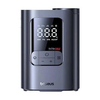 پمپ باد لاستیک ماشین قابل حمل باسئوس مدل GoTrip VA1 Super Mini