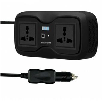 اینورتر فندکی خودرو گرین لاین مدل GC-233 ظرفیت 200 وات