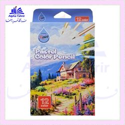 مداد رنگی پاستیلی 12 رنگ کد R-601 ( راین )