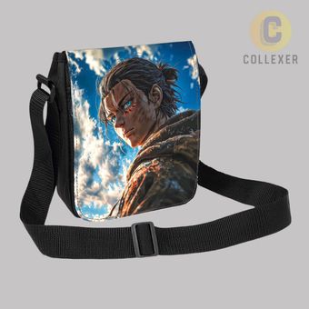 کیف دوشی انیمه اتک آن تایتان طرح ارن یگر (Eren Yeager) Attack On Titan کد 03