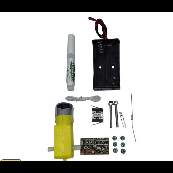 کیت آموزشی مدل کیت سازه حرکتی پایه نهم آسانسور چوبی کد hp_123