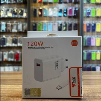 شارژر دیواری شیائومی مدل 120W همراه با کابل تایپ سی xiaomi 120w